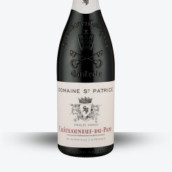 Châteauneuf-du-Pape Vieilles Vignes 2019 - Domaine St Patrice - étiquette