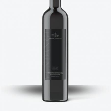 Maury Vendanges 2023 - Domaine Pouderoux - étiquette