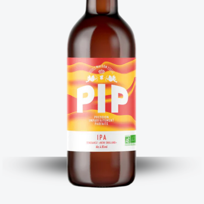 Bière Double IPA - Brasserie PIP - Etiquette
