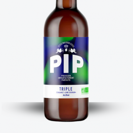 Bière Triple Lime Sichuan - Brasserie PIP- étiquette