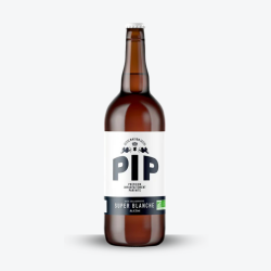 Bière Super Blanche - Brasserie PIP