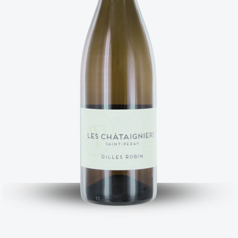 Les Châtaigniers Saint-Péray 2024 - Gilles Robin- étiquette