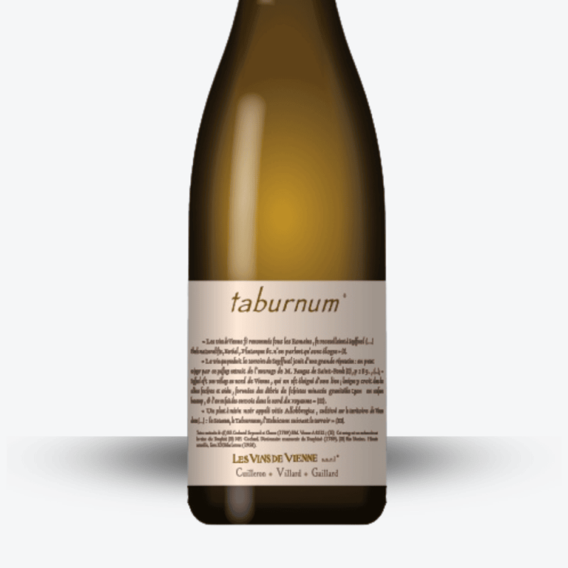 Taburnum 2021 - Les Vins de Vienne - étiquette