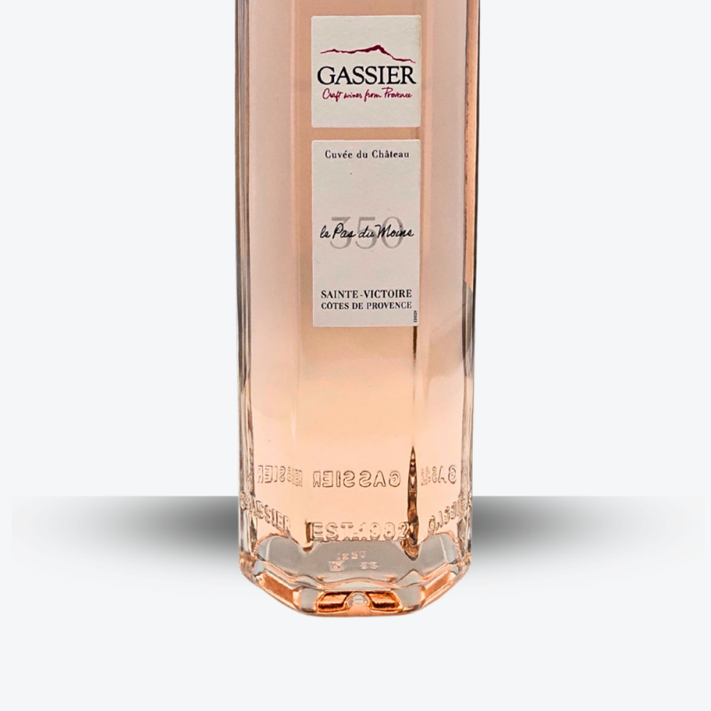Le Pas du Moine Rosé 2024 350 - Château Gassier - étiquette