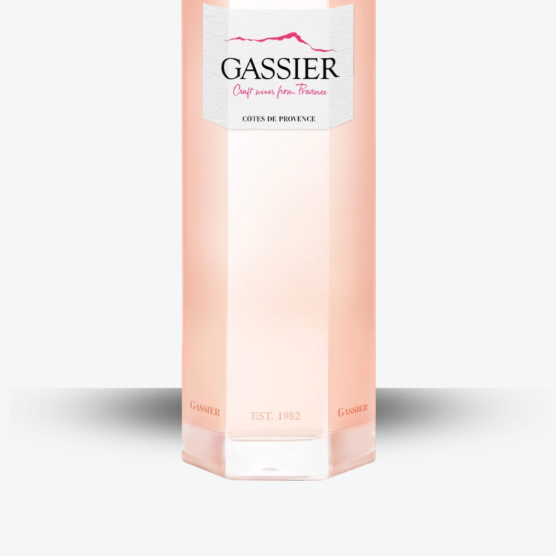Gassier Rosé 2024 - Château Gassier - étiquette