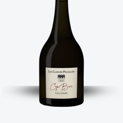 Cap Bear Rouge 2021 - Les Clos de Paulilles - étiquette