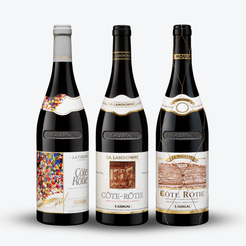 Trilogie Guigal 2020 : La Mouline, La Turque, La Landonne