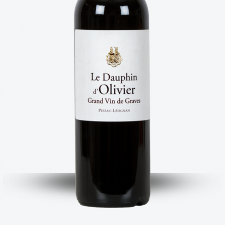Le Dauphin D'Olivier 2014 - Château Olivier - Etiquette