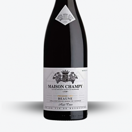 Beaune Premier Cru "Au Cras" Bio 2022 - Maison Champy - Etiquette