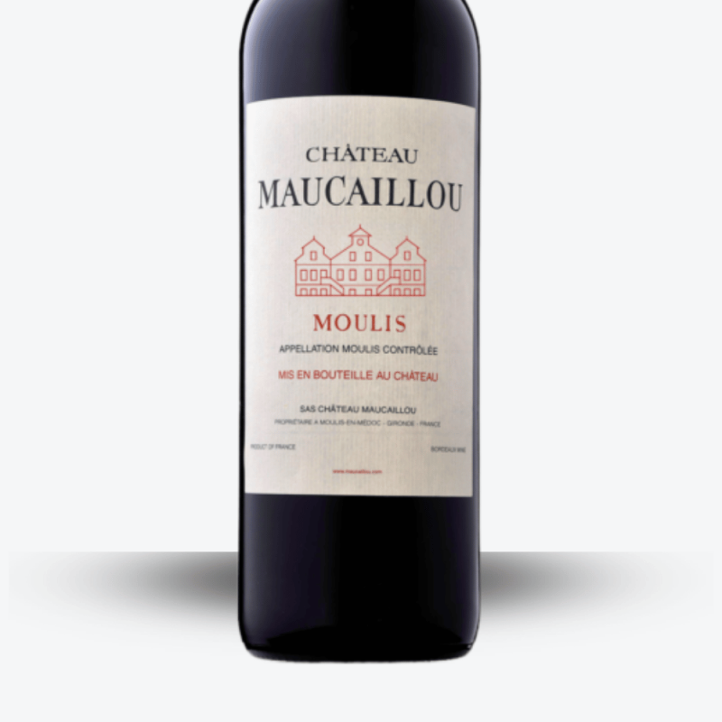 Château Maucaillou 2013 - Etiquette