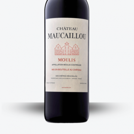 Château Maucaillou 2013 - Etiquette