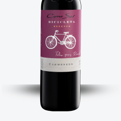 Cono sur Bicicleta Reserva Carmenere 2022 - Etiquette