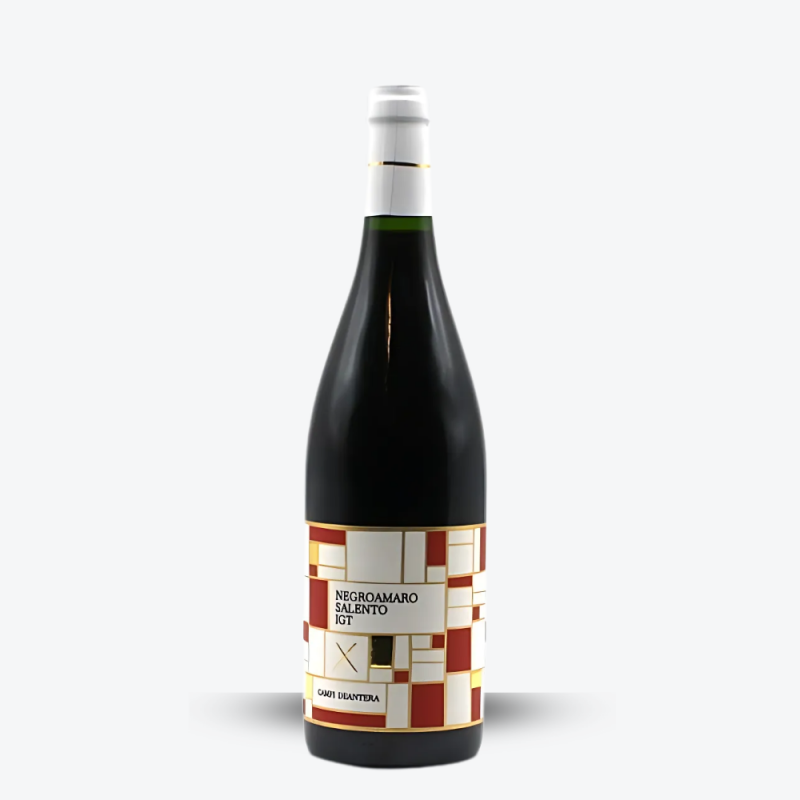 Negroamaro Salento 2022 - Domaine Campi Deantera