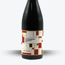 Negroamaro Salento 2022 - Domaine Campi Deantera - Etiquette